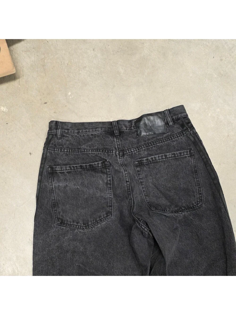 Adidas Adilenium Season 3 Loose Fit Denim Pants Jeans 31 x 31 Black Washed 3 str